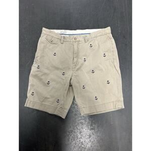 Polo Ralph Lauren Men's 35 Bedford Chino Shorts Classic Fit Anchor Embroidered